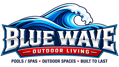 Blue Wave Outdoor Living logo — pool, spa and outdoor living contractor in Rockwall, TX